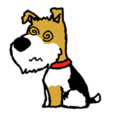 Ramis the fox terrier sticker #2957962