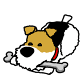 Ramis the fox terrier sticker #2957964