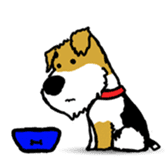 Ramis the fox terrier sticker #2957965