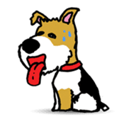 Ramis the fox terrier sticker #2957966