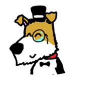 Ramis the fox terrier sticker #2957967