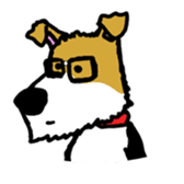 Ramis the fox terrier sticker #2957968