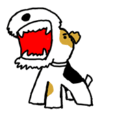 Ramis the fox terrier sticker #2957980