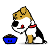 Ramis the fox terrier sticker #2957981