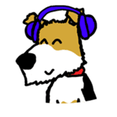 Ramis the fox terrier sticker #2957982