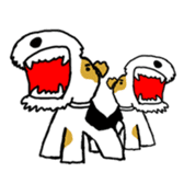 Ramis the fox terrier sticker #2957983