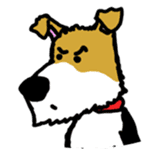 Ramis the fox terrier sticker #2957984