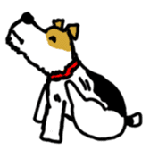 Ramis the fox terrier sticker #2957985