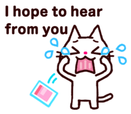 crybaby cats! sticker #2958043