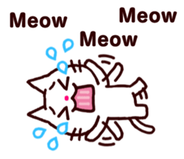 crybaby cats! sticker #2958057