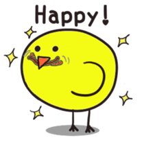 A chick "Goro" sticker #2958814