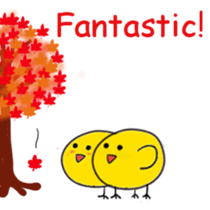 A chick "Goro" sticker #2958822