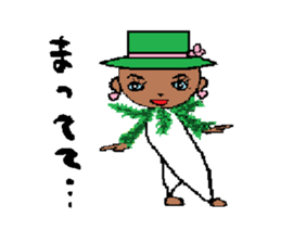 Carefree vegetables doll and fruit doll. sticker #2958867