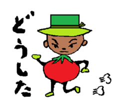 Carefree vegetables doll and fruit doll. sticker #2958872