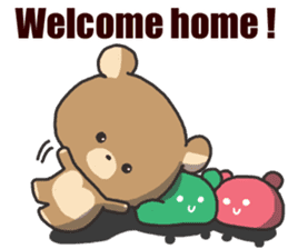 A bear and balloon sticker #2959916