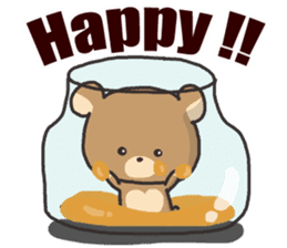 A bear and balloon sticker #2959920