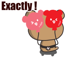 A bear and balloon sticker #2959927