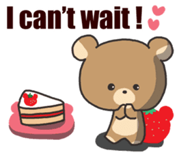 A bear and balloon sticker #2959943