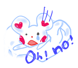 Talkie-chan polar bear sticker #2959964