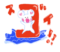Talkie-chan polar bear sticker #2959981