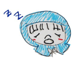 a vailed girl sticker #2960991