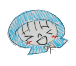 a vailed girl sticker #2960999