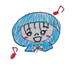 a vailed girl sticker #2961003