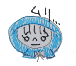 a vailed girl sticker #2961004