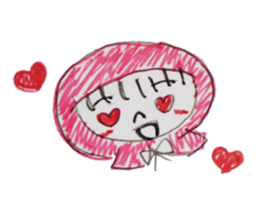 a vailed girl sticker #2961016