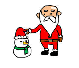 japanese Santa's daily life sticker #2961344