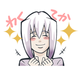 merman & sassy woman & taciturn man sticker #2961388