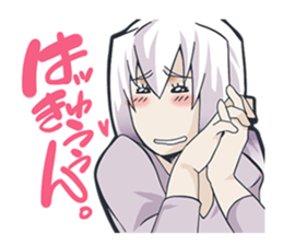 merman & sassy woman & taciturn man sticker #2961400