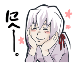 merman & sassy woman & taciturn man sticker #2961404