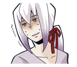 merman & sassy woman & taciturn man sticker #2961408