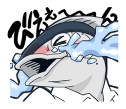 merman & sassy woman & taciturn man sticker #2961409