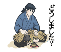 merman & sassy woman & taciturn man sticker #2961420