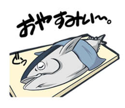 merman & sassy woman & taciturn man sticker #2961426