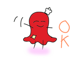 Takoko of Octpus sticker #2961446