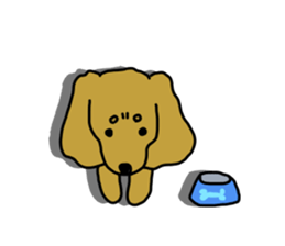 Dachshund AMEKO Part5. sticker #2961485