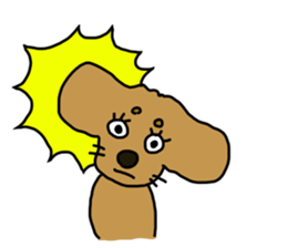 Dachshund AMEKO Part5. sticker #2961499