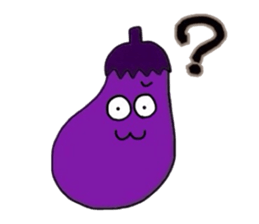Sticker of Eggplant sticker #2961944