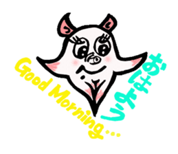 So cute ! JAPANESE PANCAKE DEVILFISH!! sticker #2962267