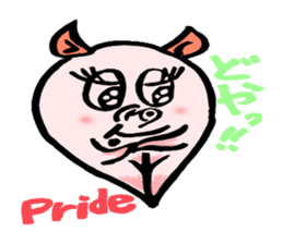 So cute ! JAPANESE PANCAKE DEVILFISH!! sticker #2962281