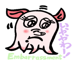 So cute ! JAPANESE PANCAKE DEVILFISH!! sticker #2962299