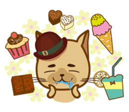 "Cookie Cat"---life sticker #2962797