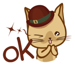 "Cookie Cat"---life sticker #2962816