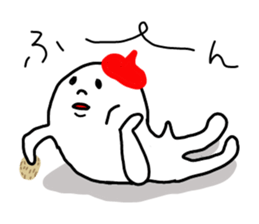 The Ghost with beret sticker #2962871