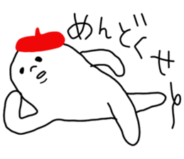 The Ghost with beret sticker #2962873