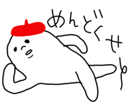 The Ghost with beret sticker #2962873
