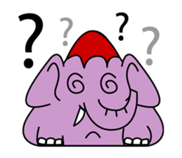 Elephant Triangle sticker #2963572